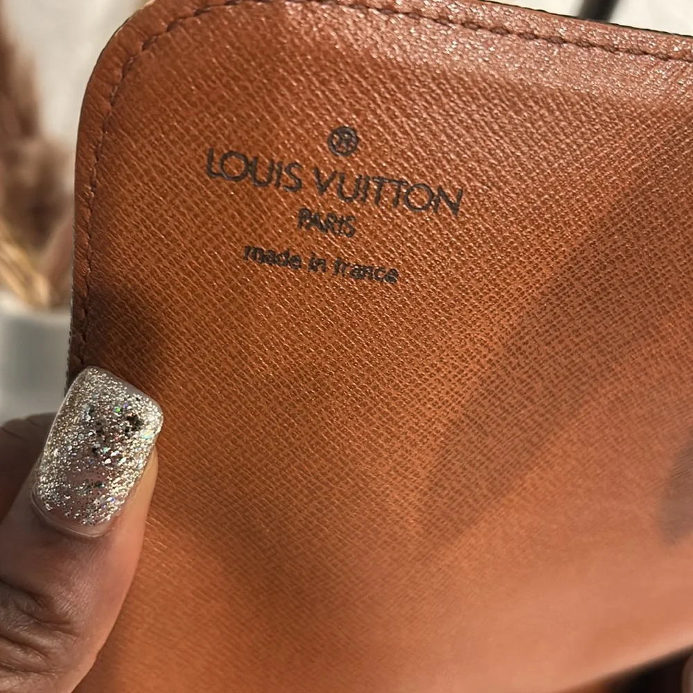 LOUIS VUITTON Monogram Cartouchiere MM Shoulder Bag M51253 LV Auth yk14704